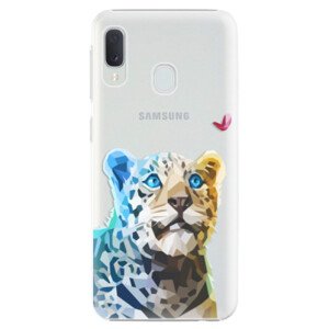 Plastové pouzdro iSaprio - Leopard With Butterfly - Samsung Galaxy A20e