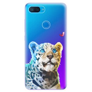 Odolné silikonové pouzdro iSaprio - Leopard With Butterfly - Xiaomi Mi 8 Lite