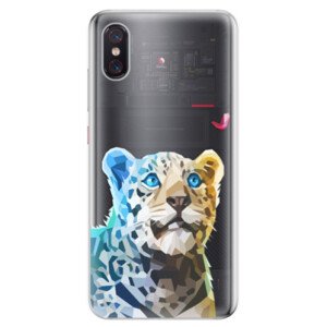 Odolné silikonové pouzdro iSaprio - Leopard With Butterfly - Xiaomi Mi 8 Pro