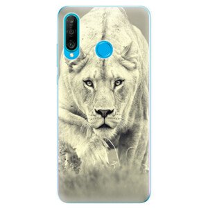 Odolné silikonové pouzdro iSaprio - Lioness 01 - Huawei P30 Lite