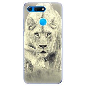 Odolné silikonové pouzdro iSaprio - Lioness 01 - Huawei Honor View 20