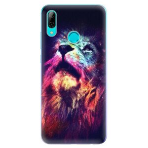 Odolné silikonové pouzdro iSaprio - Lion in Colors - Huawei P Smart 2019