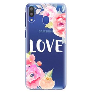 Plastové pouzdro iSaprio - Love - Samsung Galaxy M20