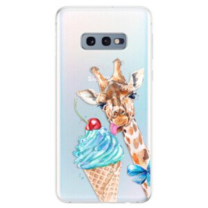 Odolné silikonové pouzdro iSaprio - Love Ice-Cream - Samsung Galaxy S10e