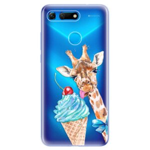 Odolné silikonové pouzdro iSaprio - Love Ice-Cream - Huawei Honor View 20