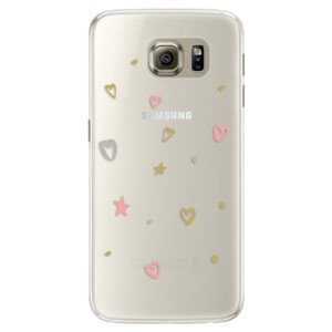 Silikonové pouzdro iSaprio - Lovely Pattern - Samsung Galaxy S6