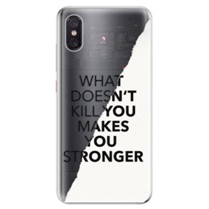 Odolné silikonové pouzdro iSaprio - Makes You Stronger - Xiaomi Mi 8 Pro
