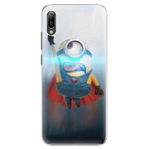Plastové pouzdro iSaprio - Mimons Superman 02 - Huawei Y6 2019