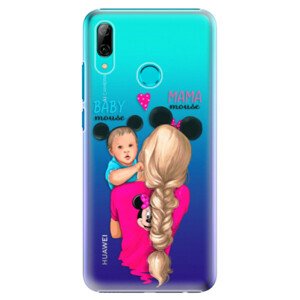 Plastové pouzdro iSaprio - Mama Mouse Blonde and Boy - Huawei P Smart 2019