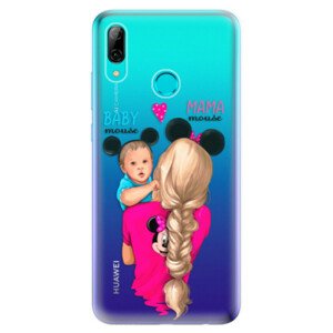 Odolné silikonové pouzdro iSaprio - Mama Mouse Blonde and Boy - Huawei P Smart 2019