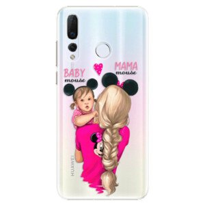 Plastové pouzdro iSaprio - Mama Mouse Blond and Girl - Huawei Nova 4