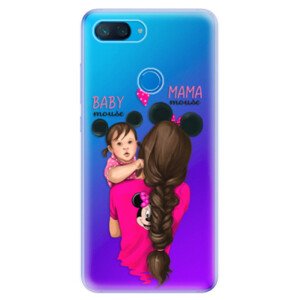 Odolné silikonové pouzdro iSaprio - Mama Mouse Brunette and Girl - Xiaomi Mi 8 Lite