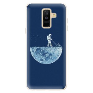 Silikonové pouzdro iSaprio - Moon 01 - Samsung Galaxy A6+