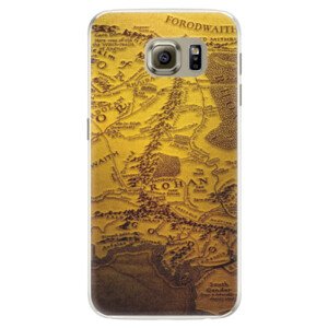Silikonové pouzdro iSaprio - Old Map - Samsung Galaxy S6