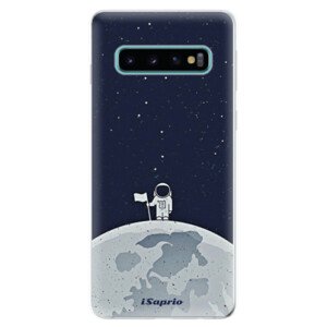 Odolné silikonové pouzdro iSaprio - On The Moon 10 - Samsung Galaxy S10