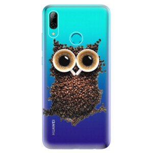 Odolné silikonové pouzdro iSaprio - Owl And Coffee - Huawei P Smart 2019