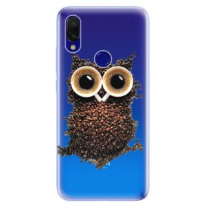 Odolné silikonové pouzdro iSaprio - Owl And Coffee - Xiaomi Redmi 7