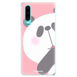 Odolné silikonové pouzdro iSaprio - Panda 01 - Huawei P30