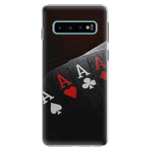 Plastové pouzdro iSaprio - Poker - Samsung Galaxy S10