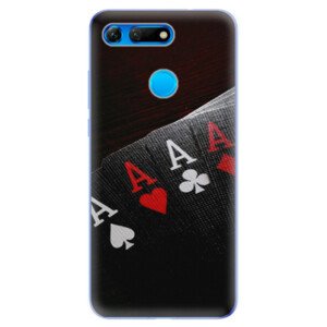 Odolné silikonové pouzdro iSaprio - Poker - Huawei Honor View 20