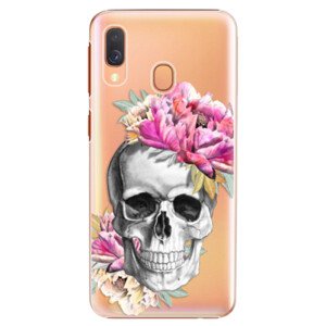 Plastové pouzdro iSaprio - Pretty Skull - Samsung Galaxy A40