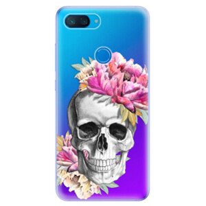 Odolné silikonové pouzdro iSaprio - Pretty Skull - Xiaomi Mi 8 Lite