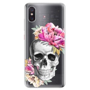 Odolné silikonové pouzdro iSaprio - Pretty Skull - Xiaomi Mi 8 Pro
