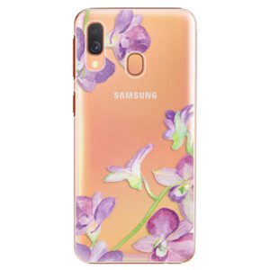 Plastové pouzdro iSaprio - Purple Orchid - Samsung Galaxy A40