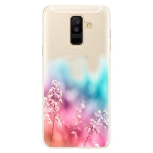 Silikonové pouzdro iSaprio - Rainbow Grass - Samsung Galaxy A6+
