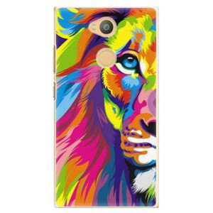 Plastové pouzdro iSaprio - Rainbow Lion - Sony Xperia L2