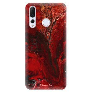 Odolné silikonové pouzdro iSaprio - RedMarble 17 - Huawei Nova 4