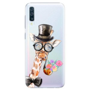 Plastové pouzdro iSaprio - Sir Giraffe - Samsung Galaxy A50