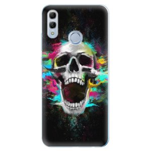 Odolné silikonové pouzdro iSaprio - Skull in Colors - Huawei Honor 10 Lite