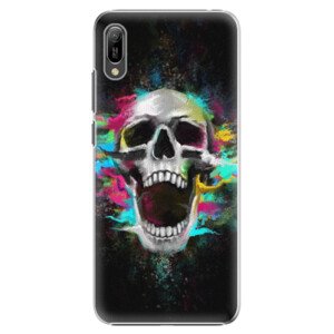 Plastové pouzdro iSaprio - Skull in Colors - Huawei Y6 2019