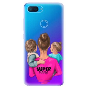 Odolné silikonové pouzdro iSaprio - Super Mama - Boy and Girl - Xiaomi Mi 8 Lite