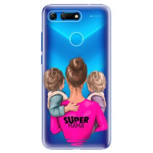 Plastové pouzdro iSaprio - Super Mama - Two Boys - Huawei Honor View 20