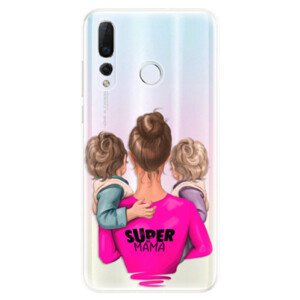 Odolné silikonové pouzdro iSaprio - Super Mama - Two Boys - Huawei Nova 4