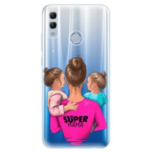 Odolné silikonové pouzdro iSaprio - Super Mama - Two Girls - Huawei Honor 10 Lite