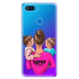 Odolné silikonové pouzdro iSaprio - Super Mama - Two Girls - Xiaomi Mi 8 Lite