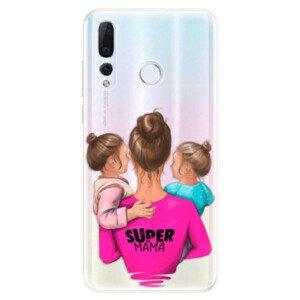 Odolné silikonové pouzdro iSaprio - Super Mama - Two Girls - Huawei Nova 4
