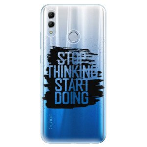 Odolné silikonové pouzdro iSaprio - Start Doing - black - Huawei Honor 10 Lite