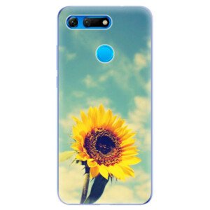 Odolné silikonové pouzdro iSaprio - Sunflower 01 - Huawei Honor View 20