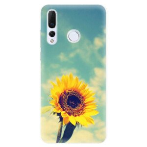 Odolné silikonové pouzdro iSaprio - Sunflower 01 - Huawei Nova 4