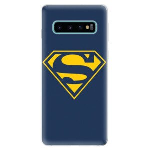 Odolné silikonové pouzdro iSaprio - Superman 03 - Samsung Galaxy S10