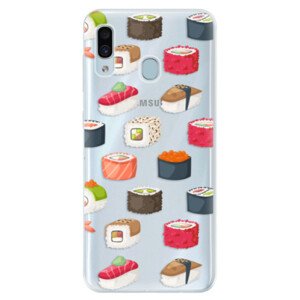 Silikonové pouzdro iSaprio - Sushi Pattern - Samsung Galaxy A30