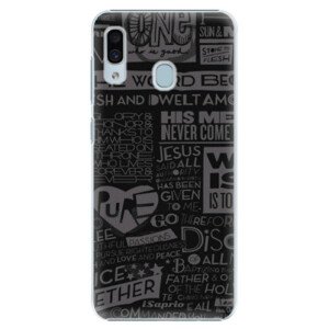 Plastové pouzdro iSaprio - Text 01 - Samsung Galaxy A30