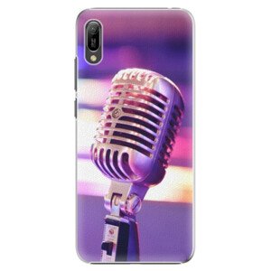 Plastové pouzdro iSaprio - Vintage Microphone - Huawei Y6 2019
