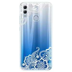 Odolné silikonové pouzdro iSaprio - White Lace 02 - Huawei Honor 10 Lite