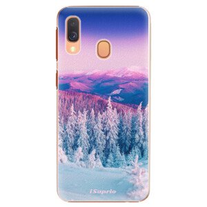 Plastové pouzdro iSaprio - Winter 01 - Samsung Galaxy A40