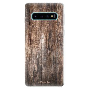 Odolné silikonové pouzdro iSaprio - Wood 11 - Samsung Galaxy S10